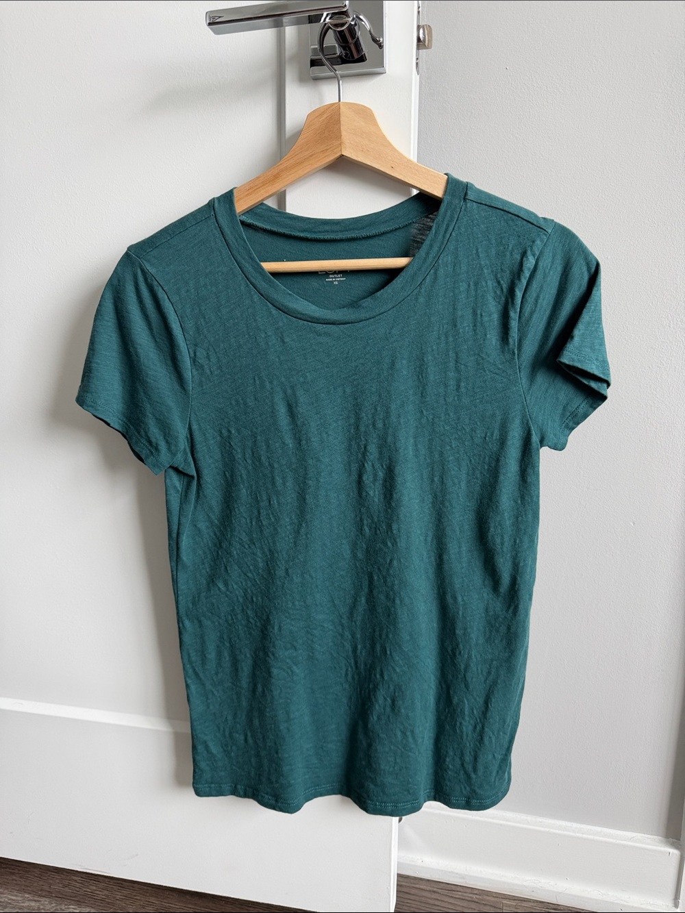 Loft Everyday Crewneck Tee in Teal